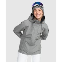 Roxy Billie Jkt (Heather Grey) 